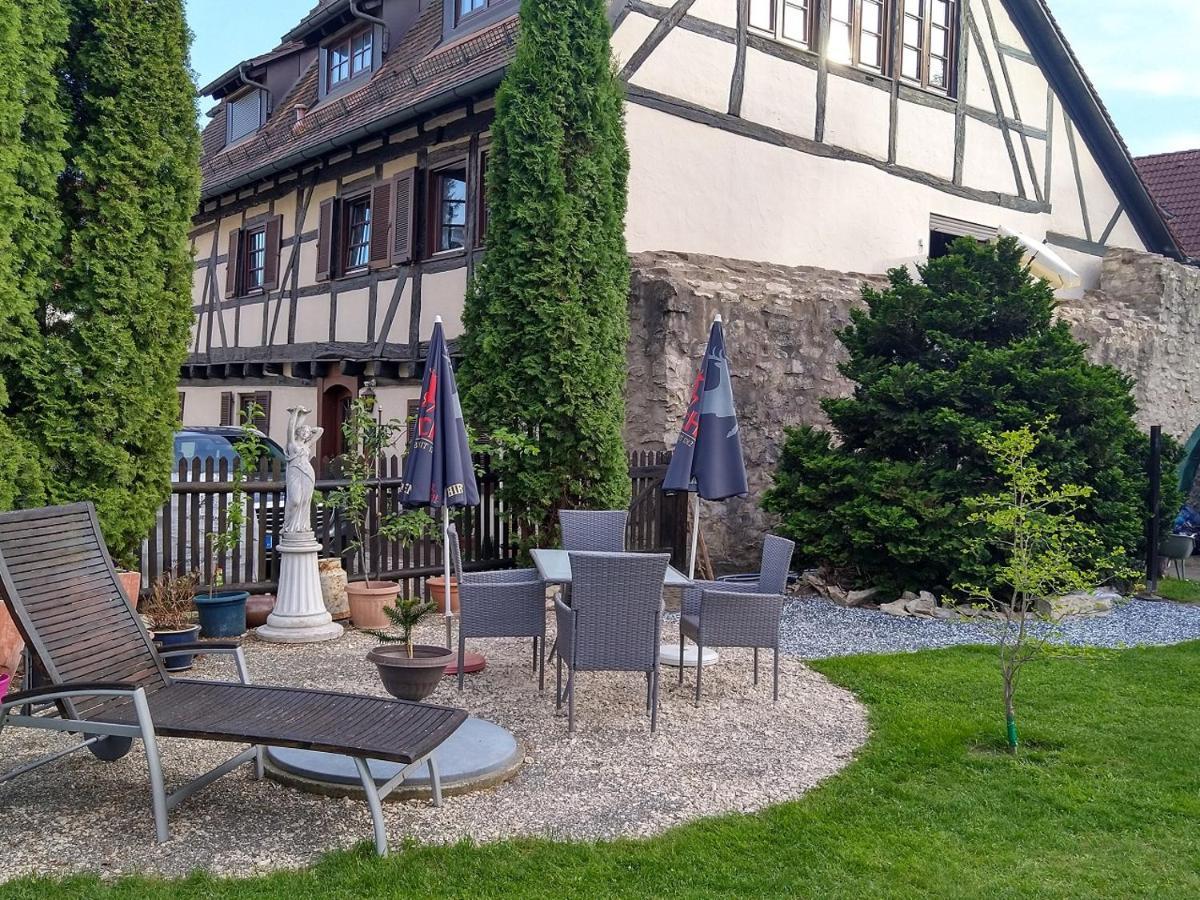 Fewo Im Mesnerhaus Mengen Exteriör bild